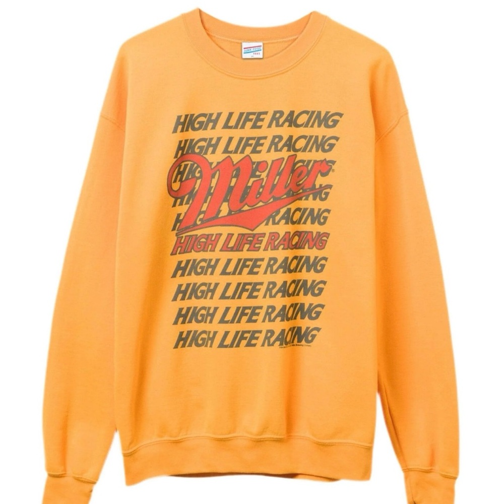 Junk Food Clothing Men's NWT Miller High Life Racing Size Medium‎ MSRP $64